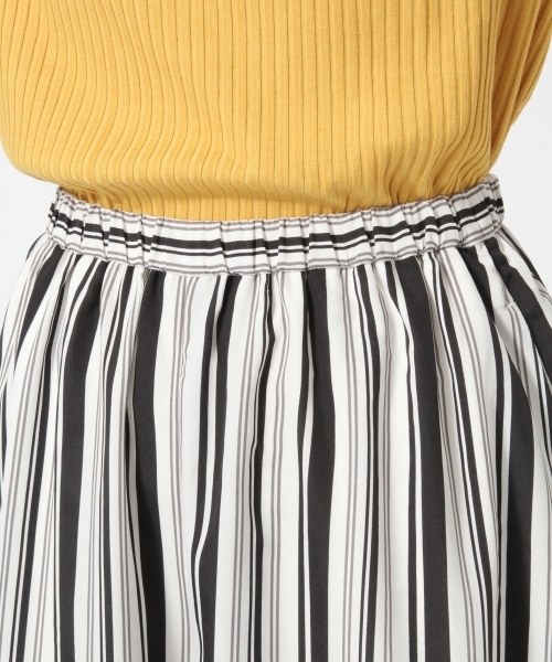 GLOBAL WORK(グローバルワーク)の「ストライプパンツ/759077(その他パンツ・レディース・ネイビー/ベージュ/ホワイト・FREE)」の10枚目の写真