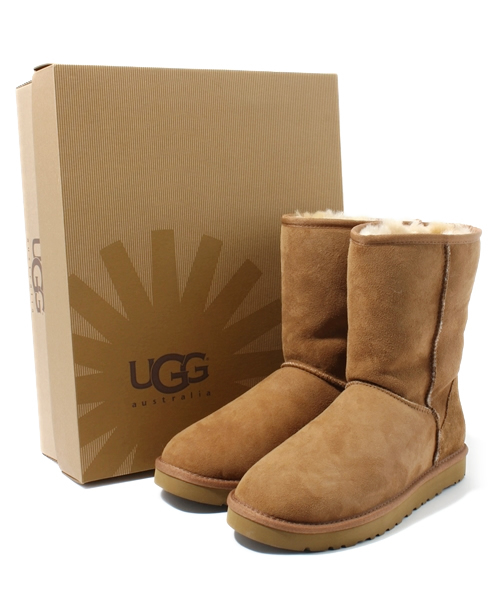 BEAMS（ビームス）の「UGG / Mens Classic Short（ブーツ・メンズ・ブラック/ライトブラウン・8/9/10）」の10枚目の写真