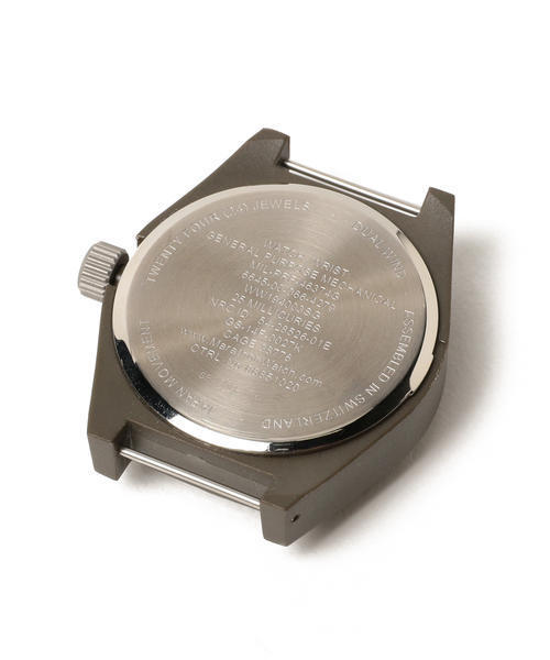 BEAMS F（ビームスエフ）の「MARATHON / General Purpose Field Watch Mechanical（アナログ腕時計・メンズ・オリーブ/ブラック・ONE SIZE）」の7枚目の写真