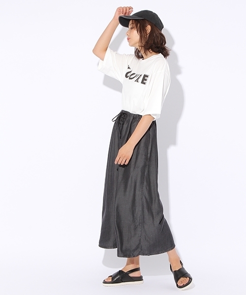 niko and...（ニコアンド）の「テンセルレースアップガウチョ【niko and ...】（その他パンツ・レディース・カーキ/ネイビー/ブラック/ベージュ・4/3）」の14枚目の写真