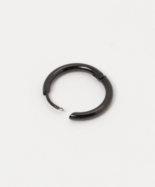JACKROSE（ジャックローズ）の「リングピアス(中)（ピアス（片耳用）・メンズ・ブラック/シルバー/ゴールド・FREE）」の4枚目の写真