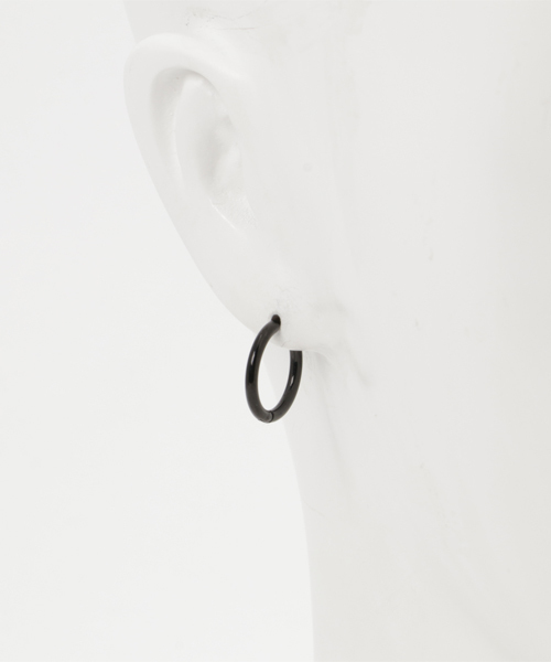 JACKROSE（ジャックローズ）の「リングピアス(中)（ピアス（片耳用）・メンズ・ブラック/シルバー/ゴールド・FREE）」の5枚目の写真