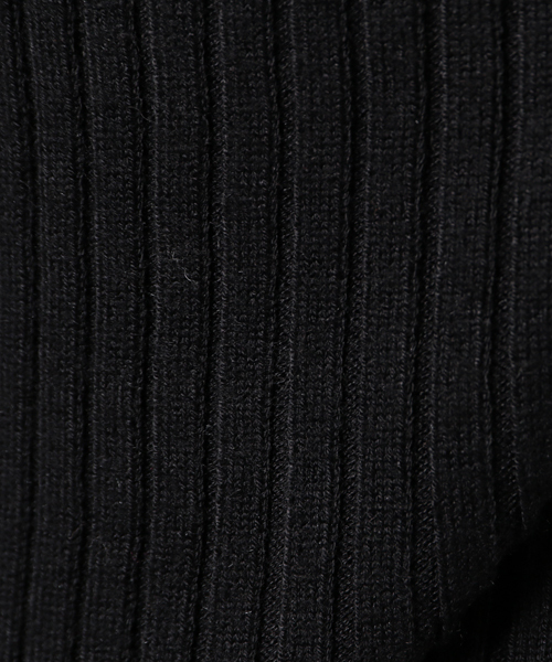 laboratory work(ラボラトリーワーク)の「2WAYネックリブニットプルオーバー(ニット/セーター・レディース・ホワイト/ブラック/ラベンダー/ブラウン系その他・MEDIUM)」の9枚目の写真