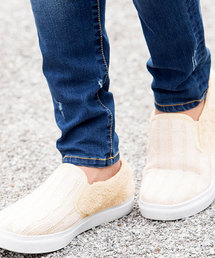 SILVER BULLET（シルバーバレット）の「『SILVER BULLET SELECT AC/シルバーバレットセレクト』ニットボアスリッポン（スリッポン）」