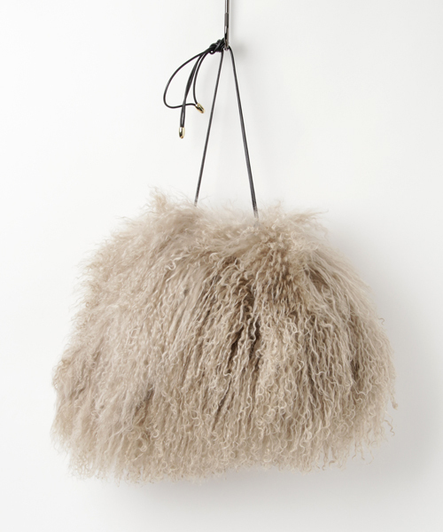 arron（アローン）の「ARRON MONGOLIAN ラムファーバック（ショルダー