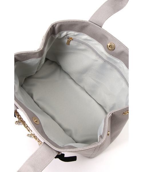 JILL by JILL STUART（ジルバイジルスチュアート）の「ジュエルリボントートバッグ（トートバッグ・レディース・ブラック/グレー/ピンク/グレー系その他/ネイビー・ﾌﾘ-）」の15枚目の写真