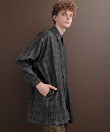 EMMA CLOTHES | ヘビーコットンビッグシルエットレギュラーカラーシャツ(シャツ/ブラウス)