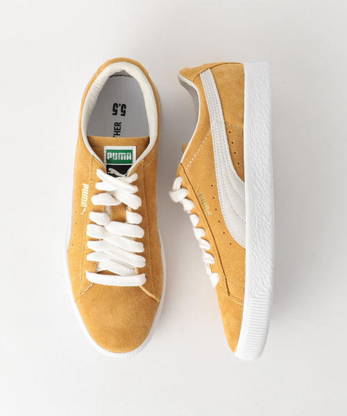 PUMA（プーマ）の「＜PUMA＞SUEDE 90681Sスニーカー/ベージュ