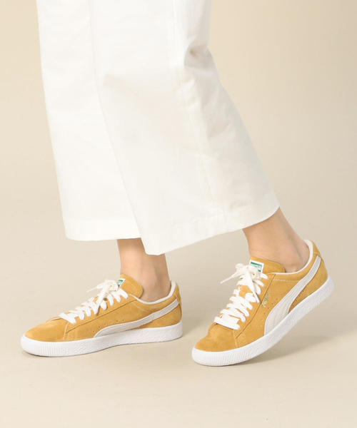 PUMA（プーマ）の「＜PUMA＞SUEDE 90681Sスニーカー/ベージュ