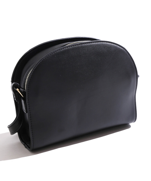 WEGO（ウィゴー）の「WEGO/ハーフムーンショルダーバッグ（ショルダーバッグ・レディース・ブラック/ブラウン・FREE）」の8枚目の写真