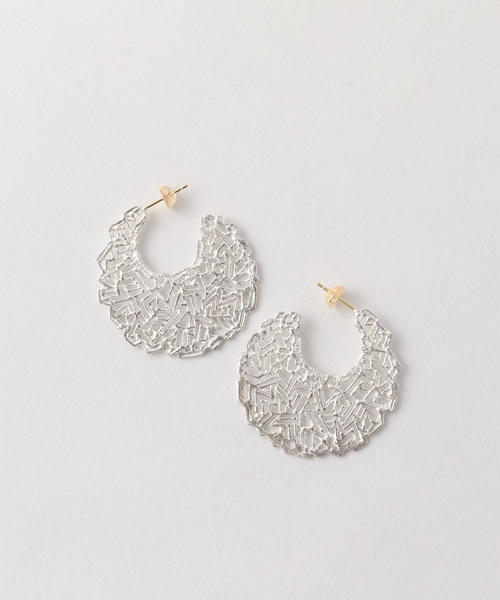 カオル kaoru トライバル レース ピアス シルバー KAORU(カオル)公式