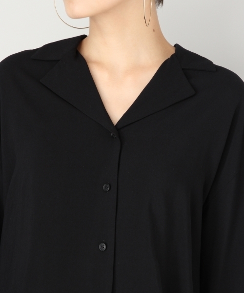 LOWRYS FARM（ローリーズファーム）の「カイキンシャツ　807436（シャツ/ブラウス・レディース・ブラック/ベージュ/カーキ/その他・MEDIUM/LARGE）」の11枚目の写真