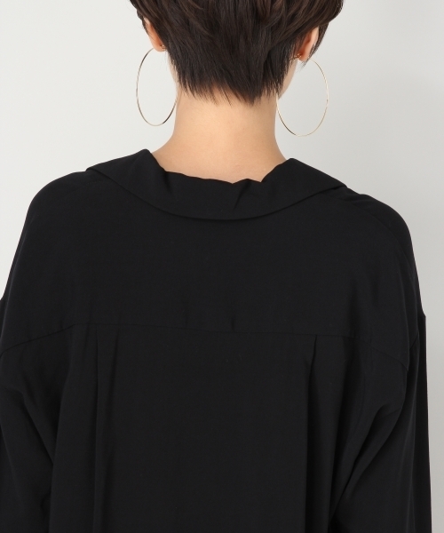 LOWRYS FARM（ローリーズファーム）の「カイキンシャツ　807436（シャツ/ブラウス・レディース・ブラック/ベージュ/カーキ/その他・MEDIUM/LARGE）」の15枚目の写真