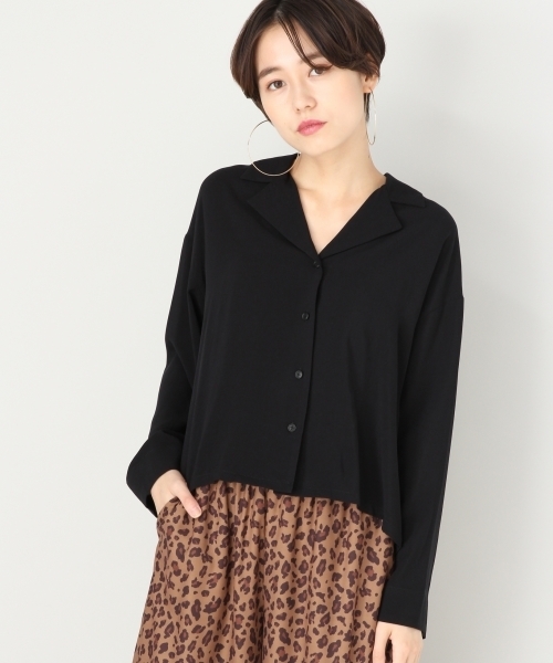 LOWRYS FARM（ローリーズファーム）の「カイキンシャツ　807436（シャツ/ブラウス・レディース・ブラック/ベージュ/カーキ/その他・MEDIUM/LARGE）」の18枚目の写真