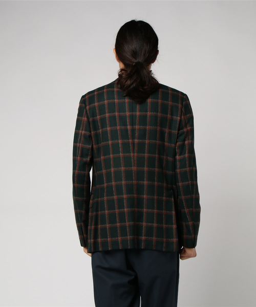 BELVEST（ベルベスト）の「Belvest チェック柄ジャケット（テーラード 