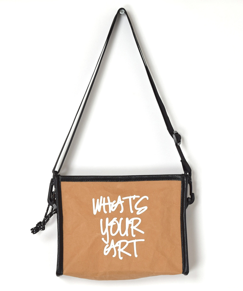 w closet(ダブルクローゼット)の「サコッシュBAG(ボディバッグ/ウエストポーチ・レディース・グレー/ブラック/ブラウン・FREE)」の3枚目の写真