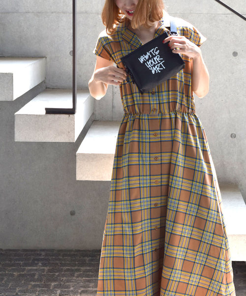w closet(ダブルクローゼット)の「サコッシュBAG(ボディバッグ/ウエストポーチ・レディース・グレー/ブラック/ブラウン・FREE)」の16枚目の写真