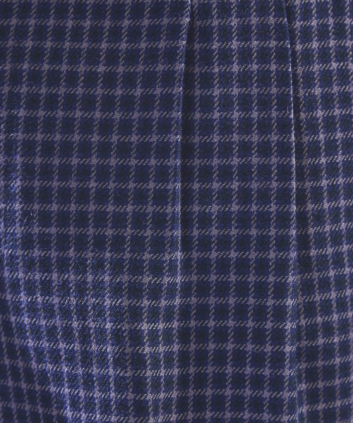 ABAHOUSE(アバハウス)の「シェットランドウールワイドプリーツテーパードパンツ(その他パンツ・メンズ・ネイビー/ワイン・44/46/48)」の9枚目の写真