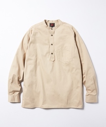 Popover Band Collar Shirts