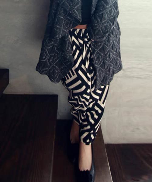 Antiqua アンティカ の 幾何学模様パンツ その他パンツ Wear