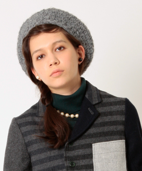 BEAMS BOY（ビームスボーイ）の「BEAMS BOY / コットンパール アクセントネックレス（ネックレス・レディース・ブラック/ピンク/ブルー・ONE SIZE）」の8枚目の写真