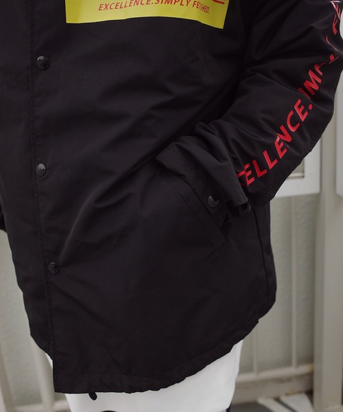 rovtski（ロフトスキー）の「2019 HARDNYLON HOOD COACH JKT /ハードナイロンフードコーチジャケット（ブルゾン・メンズ・ブラック/イエロー・FREE）」の17枚目の写真