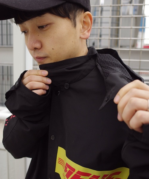 rovtski（ロフトスキー）の「2019 HARDNYLON HOOD COACH JKT /ハードナイロンフードコーチジャケット（ブルゾン・メンズ・ブラック/イエロー・FREE）」の18枚目の写真