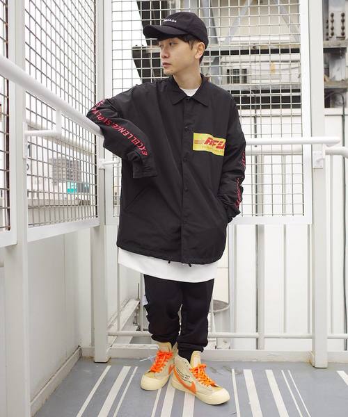 rovtski（ロフトスキー）の「2019 HARDNYLON HOOD COACH JKT /ハードナイロンフードコーチジャケット（ブルゾン・メンズ・ブラック/イエロー・FREE）」の19枚目の写真