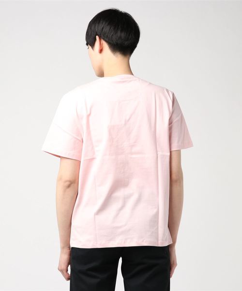 Calvin Klein Jeans（カルヴァンクラインジーンズ）の「ワンポイント ロゴ Tシャツ（Tシャツ/カットソー・メンズ・ピンク/ホワイト/ブラック・L/M/S/XL）」の5枚目の写真