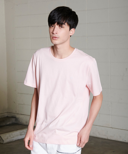 Calvin Klein Jeans（カルヴァンクラインジーンズ）の「ワンポイント ロゴ Tシャツ（Tシャツ/カットソー・メンズ・ピンク/ホワイト/ブラック・L/M/S/XL）」の10枚目の写真