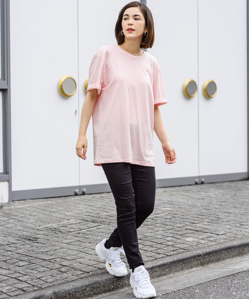 Calvin Klein Jeans（カルヴァンクラインジーンズ）の「ワンポイント ロゴ Tシャツ（Tシャツ/カットソー・メンズ・ピンク/ホワイト/ブラック・L/M/S/XL）」の11枚目の写真