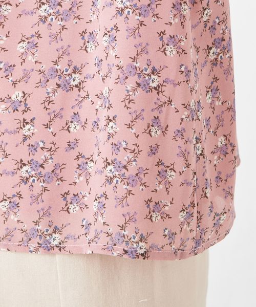 natural couture(ナチュラルクチュール)の「プチハイシャーリングブラウス(シャツ/ブラウス・レディース・ホワイト系その他/ベージュ/ホワイト/オフホワイト/サックスブルー・FREE)」の16枚目の写真