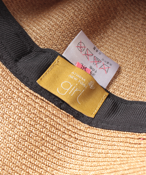 Athena New York（アシーナニューヨーク）の「Athena New York Girl / "Risako Girl" ハット（ハット・キッズ・グリーン系その他/ピンク系その他/ブラック/ライトピンク/ホワイト/ネイビー・SMALL/MEDIUM）」の7枚目の写真