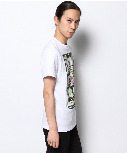 adidas Originals（アディダスオリジナルス）の「アディダス オリジナルス adidas Originals TONGUE LAB TEE（Tシャツ/カットソー・メンズ・ホワイト・X-LARGE/SMALL/LARGE/MEDIUM）」の3枚目の写真