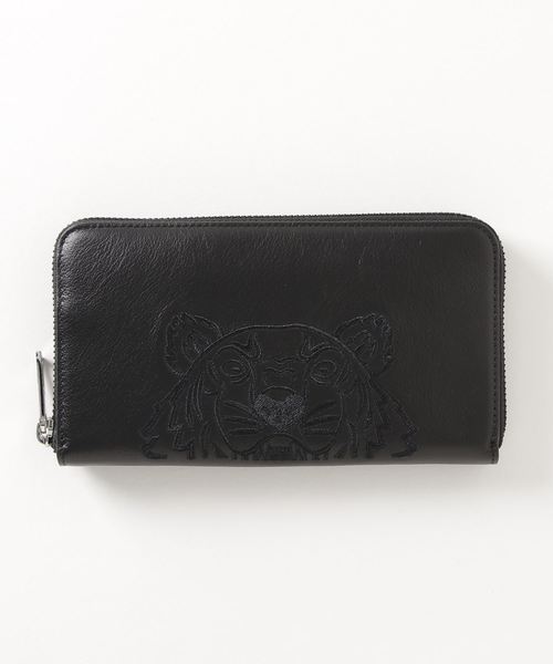 KENZO（ケンゾー）の「Kampus Tiger Long Zip Wallet Leather（財布）」 WEAR
