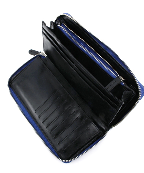 SHIPS JET BLUE（シップスジェットブルー）の「JB: レザー ロングウォレット（財布・メンズ・ブラック/ブラウン・ONE SIZE）」の5枚目の写真