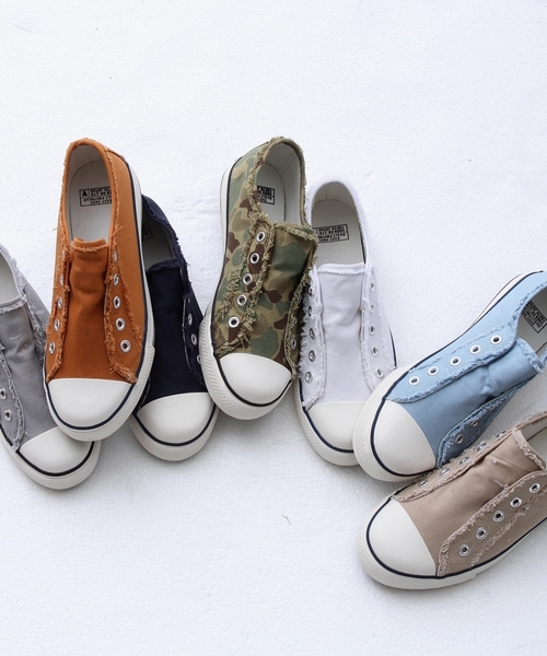 coen（コーエン）の「キャンバススニーカー15SS（スニーカー・レディース・ホワイト/ブラック/ネイビー/コバルトブルー/ライトブルー/ダークグリーン/マスタード/ベージュ/グレー/ネイビー系・SMALL/MEDIUM/LARGE）」の14枚目の写真