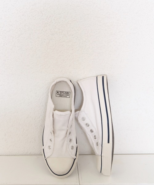 coen（コーエン）の「キャンバススニーカー15SS（スニーカー・レディース・ホワイト/ブラック/ネイビー/コバルトブルー/ライトブルー/ダークグリーン/マスタード/ベージュ/グレー/ネイビー系・SMALL/MEDIUM/LARGE）」の17枚目の写真