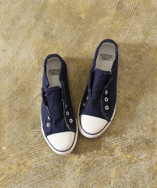 coen（コーエン）の「キャンバススニーカー15SS（スニーカー・レディース・ホワイト/ブラック/ネイビー/コバルトブルー/ライトブルー/ダークグリーン/マスタード/ベージュ/グレー/ネイビー系・SMALL/MEDIUM/LARGE）」の12枚目の写真