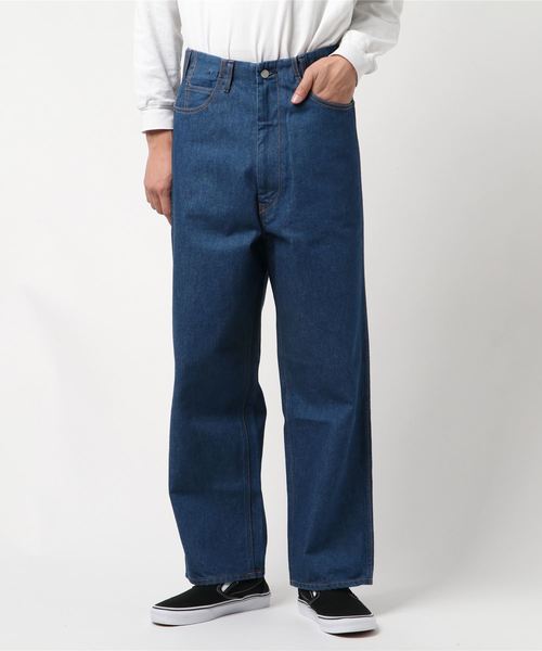 WESTOVERALLS(ウエストオーバーオールズ)の「【WESTOVERALLS】ウエストオーバーオールズ 803W(デニムパンツ・メンズ・ブラック/インディゴブルー/ダークインディゴブルー・28inch/30 inch/36inch/32/25/28/33/35/34/31/36)」の3枚目の写真