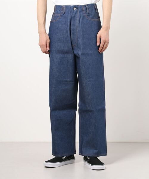 WESTOVERALLS(ウエストオーバーオールズ)の「【WESTOVERALLS】ウエストオーバーオールズ 803W(デニムパンツ・メンズ・ブラック/インディゴブルー/ダークインディゴブルー・28inch/30 inch/36inch/32/25/28/33/35/34/31/36)」の6枚目の写真