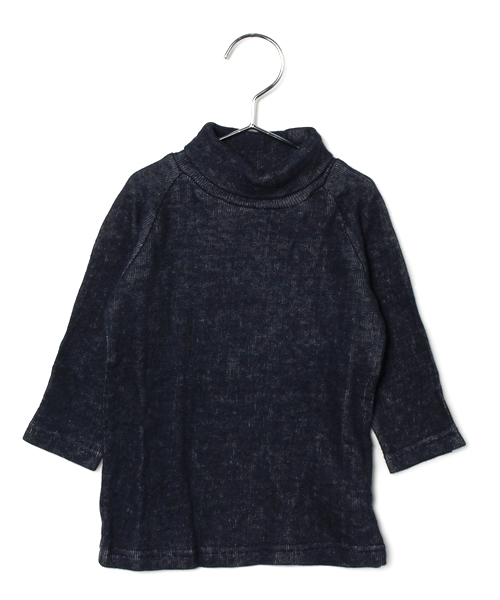 こども ビームス（コドモビームス）の「こども ビームス / "Daily Cut" 接結天竺 タートル  (90～140cm)（Tシャツ/カットソー・キッズ・ブラック系その他/ベージュ/ネイビー・110/100/90t/120/140/130）」の3枚目の写真