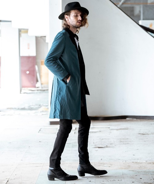 NO ID.（ノーアイディ）の「mp7745-ストレッチデニムスキニーＰＴ パンツ（デニムパンツ・メンズ・ホワイト/ブラック/インディゴブルー・1/2/3）」の12枚目の写真