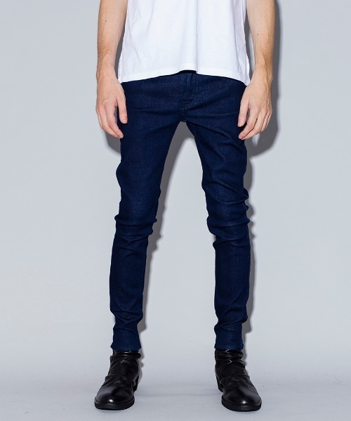 NO ID.（ノーアイディ）の「mp7745-ストレッチデニムスキニーＰＴ パンツ（デニムパンツ・メンズ・ホワイト/ブラック/インディゴブルー・1/2/3）」の19枚目の写真