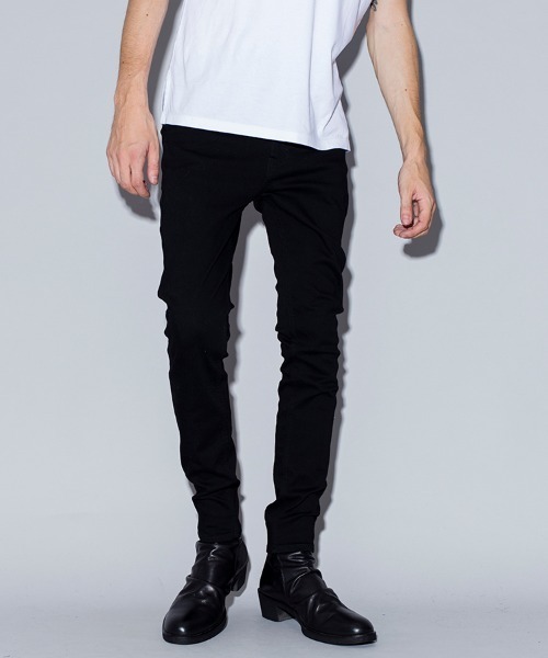 NO ID.（ノーアイディ）の「mp7745-ストレッチデニムスキニーＰＴ パンツ（デニムパンツ・メンズ・ホワイト/ブラック/インディゴブルー・1/2/3）」の13枚目の写真