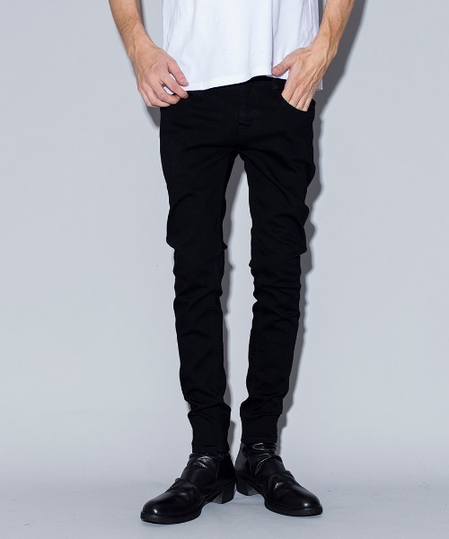 NO ID.（ノーアイディ）の「mp7745-ストレッチデニムスキニーＰＴ パンツ（デニムパンツ・メンズ・ホワイト/ブラック/インディゴブルー・1/2/3）」の16枚目の写真