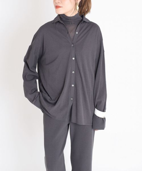 SHIPS（シップス）の「Wai:ニットシャツ◇（シャツ/ブラウス）」 - WEAR
