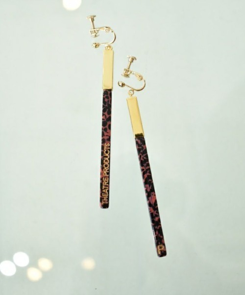 THEATRE PRODUCTS(シアタープロダクツ)の「プラスチックスティックイヤリング(イヤリング・レディース・ブラック/ピンク/オレンジ/ブルー・FREE)」の11枚目の写真