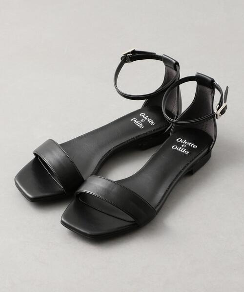 ODETTE E ODILE（オデットエオディール）の「【WEB限定】O ワンベルトフラット サンダル10●↑（サンダル・レディース・ベージュ/ブラウン/オフホワイト/ブラック/オレンジ/ライトブルー・24cm/24.5cm/22cm/22.5cm/23cm/25cm/23.5cm）」の3枚目の写真