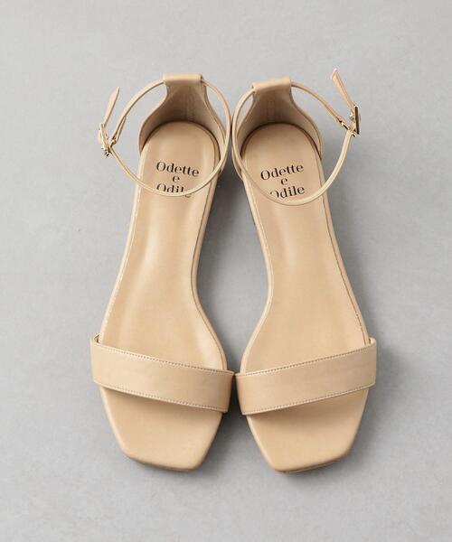 ODETTE E ODILE（オデットエオディール）の「【WEB限定】O ワンベルトフラット サンダル10●↑（サンダル・レディース・ベージュ/ブラウン/オフホワイト/ブラック/オレンジ/ライトブルー・24cm/24.5cm/22cm/22.5cm/23cm/25cm/23.5cm）」の19枚目の写真